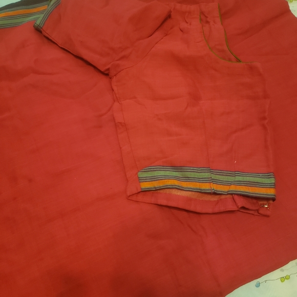 Traditional bengali saree with blouse full cotton - Picture 9 of 15